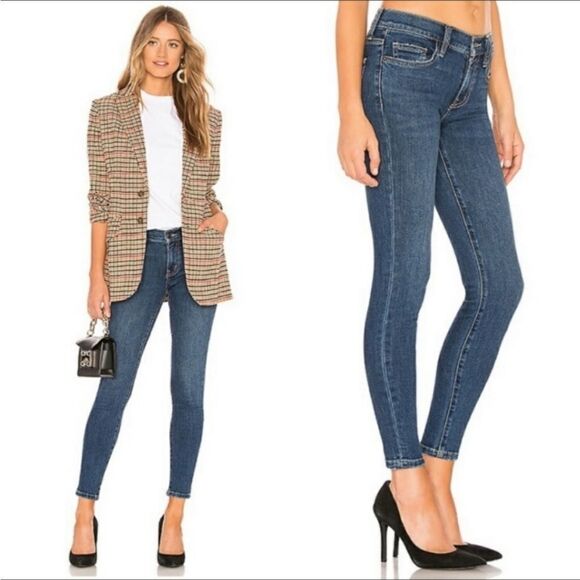 CURRENT ELLIOTT The Stilletto Skinny Jean medium blue color - Picture 2 of 12